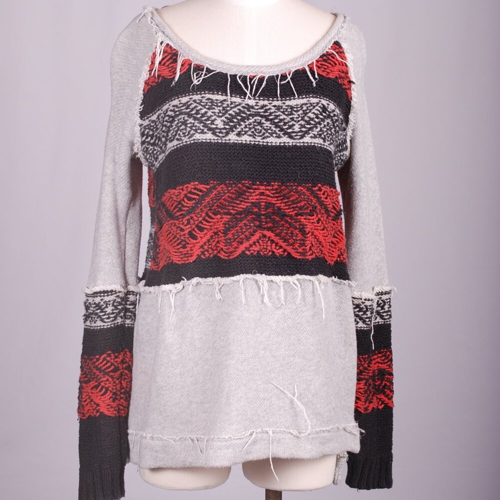 EUC Free People Snow Angel Sweatshirt, Sz - Sm - Picture 4 of 8